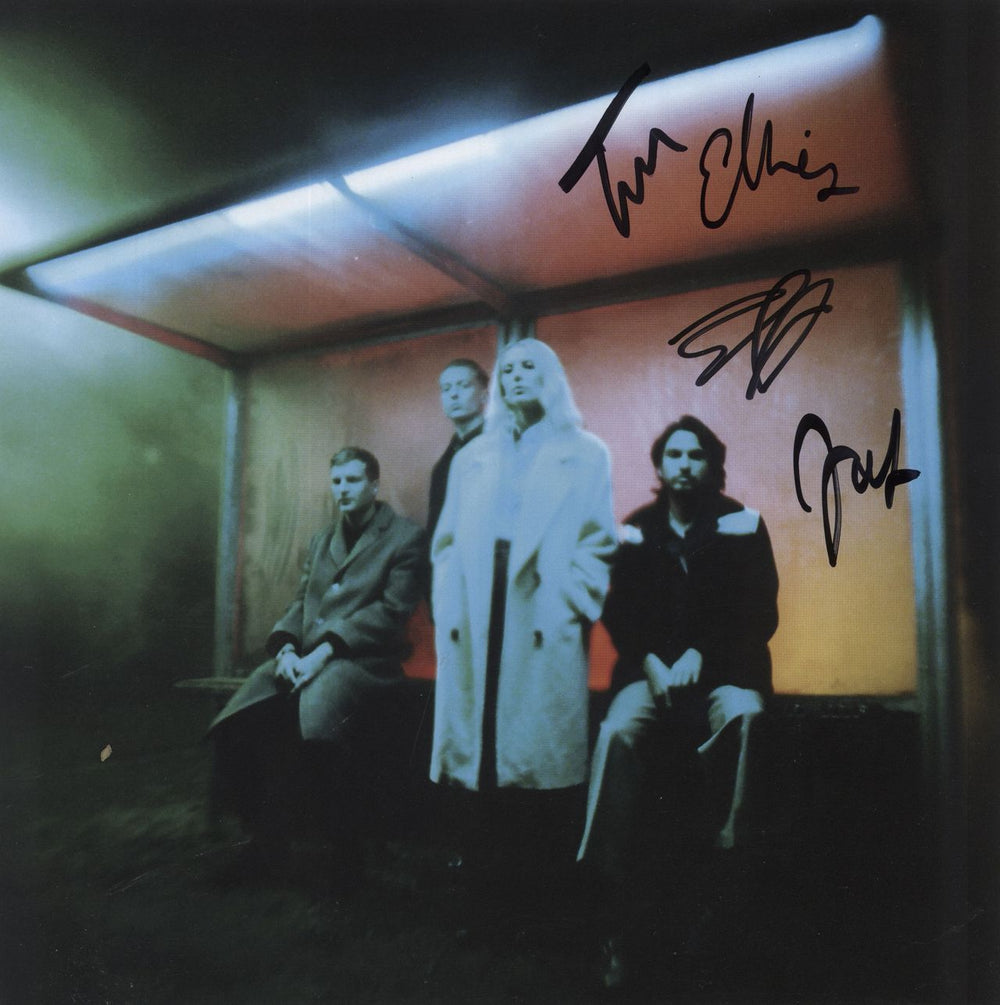 Wolf Alice Blue Weekend - Blue Transparent Vinyl + CD & Signed Print UK vinyl LP album (LP record)