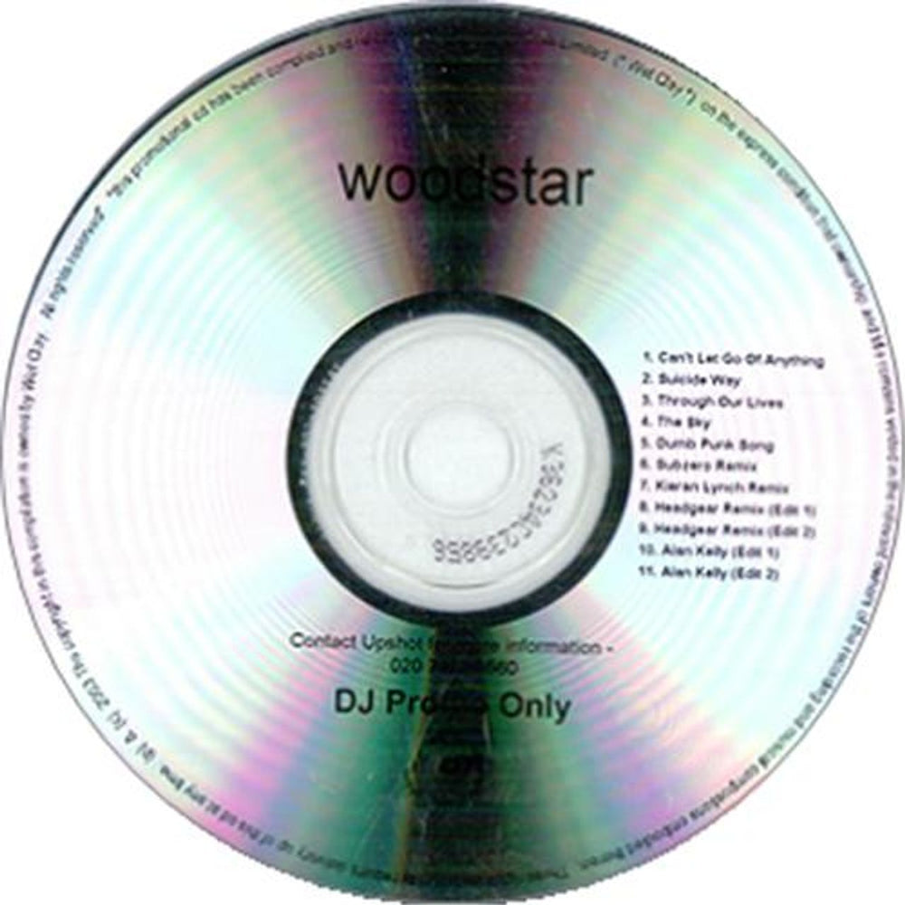 Woodstar Woodstar UK Promo CD-R acetate CD-R ACETATE