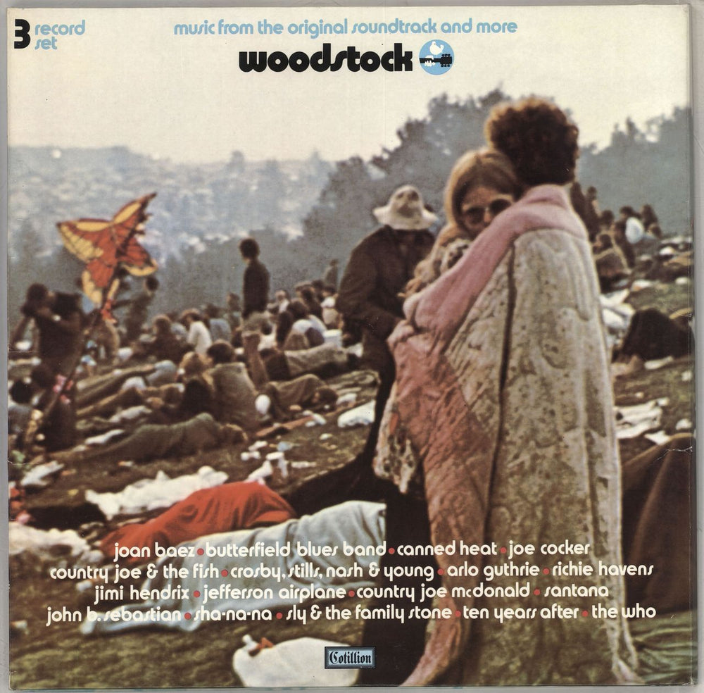 Woodstock Woodstock US 3-LP vinyl record set (Triple LP Album) SD3-500