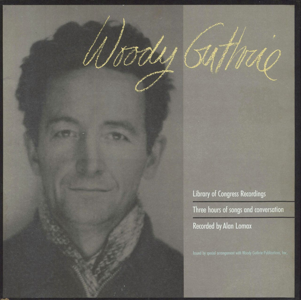 Woody Guthrie Library Of Congress Recordings US box set 1041/2/3