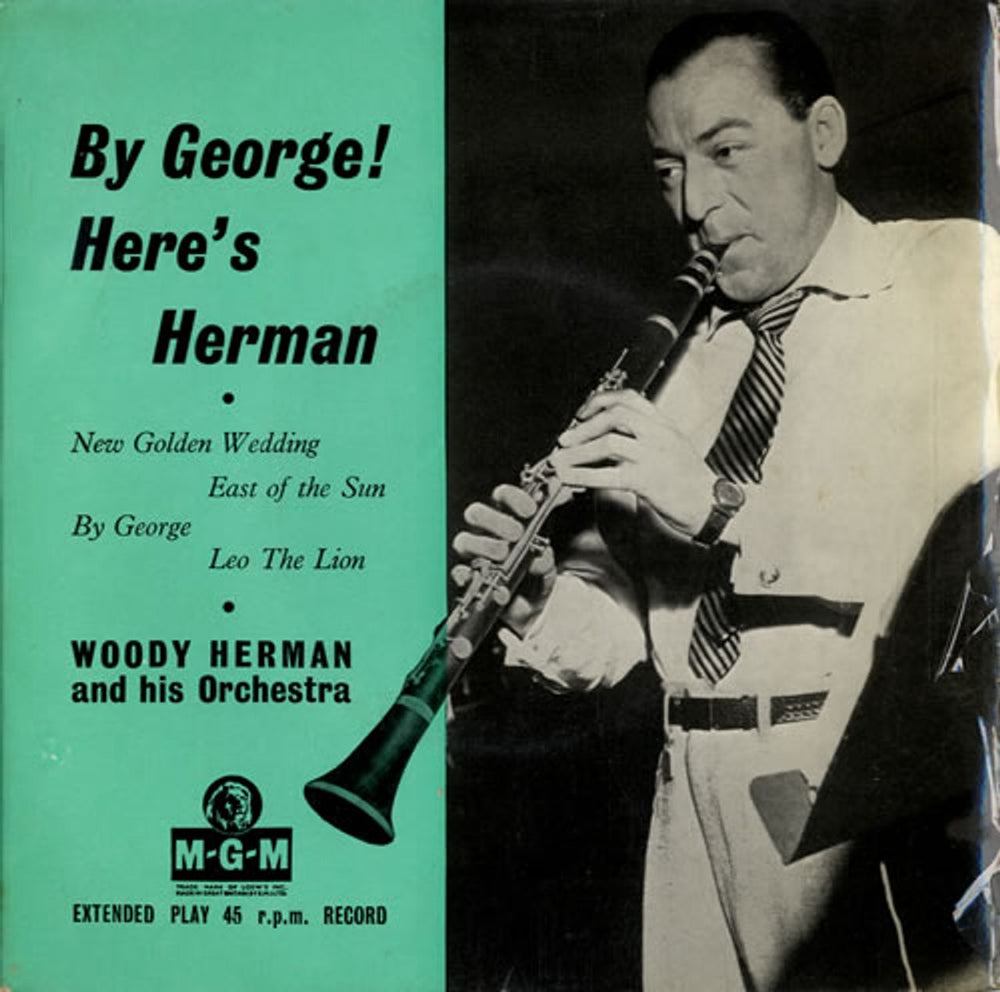 Woody Herman By George! Here's Herman UK 7" vinyl single (7 inch record / 45) MGM-EP611