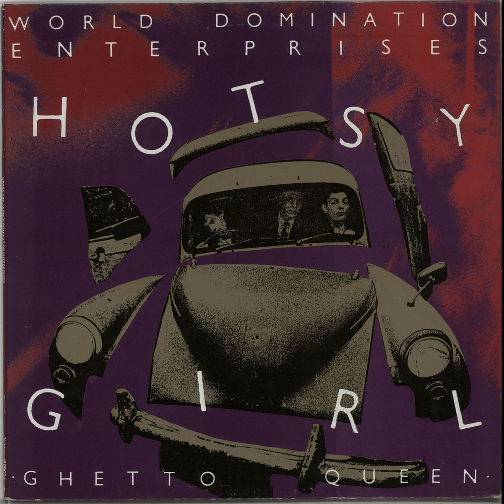 World Domination Enterprises Hotsy Girl UK 12" vinyl single (12 inch record / Maxi-single) 12PROD5