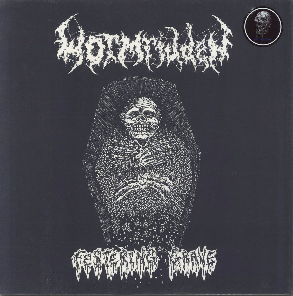 Wormridden Festering Grave UK 12" vinyl single (12 inch record / Maxi-single) MSUO089