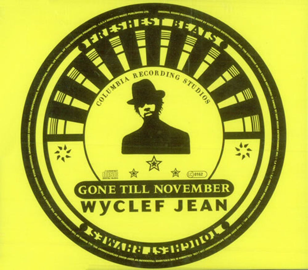 Wyclef Jean Gone Till November UK CD single (CD5 / 5") 6658712