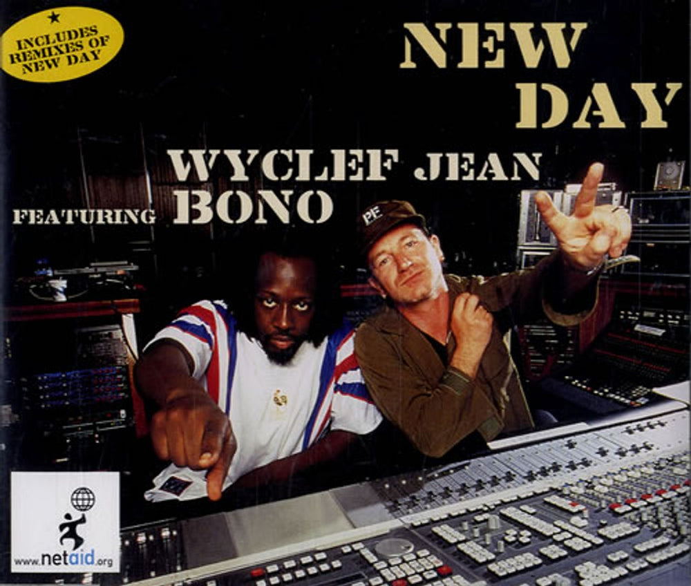 Wyclef Jean New Day UK CD single (CD5 / 5") 6682125