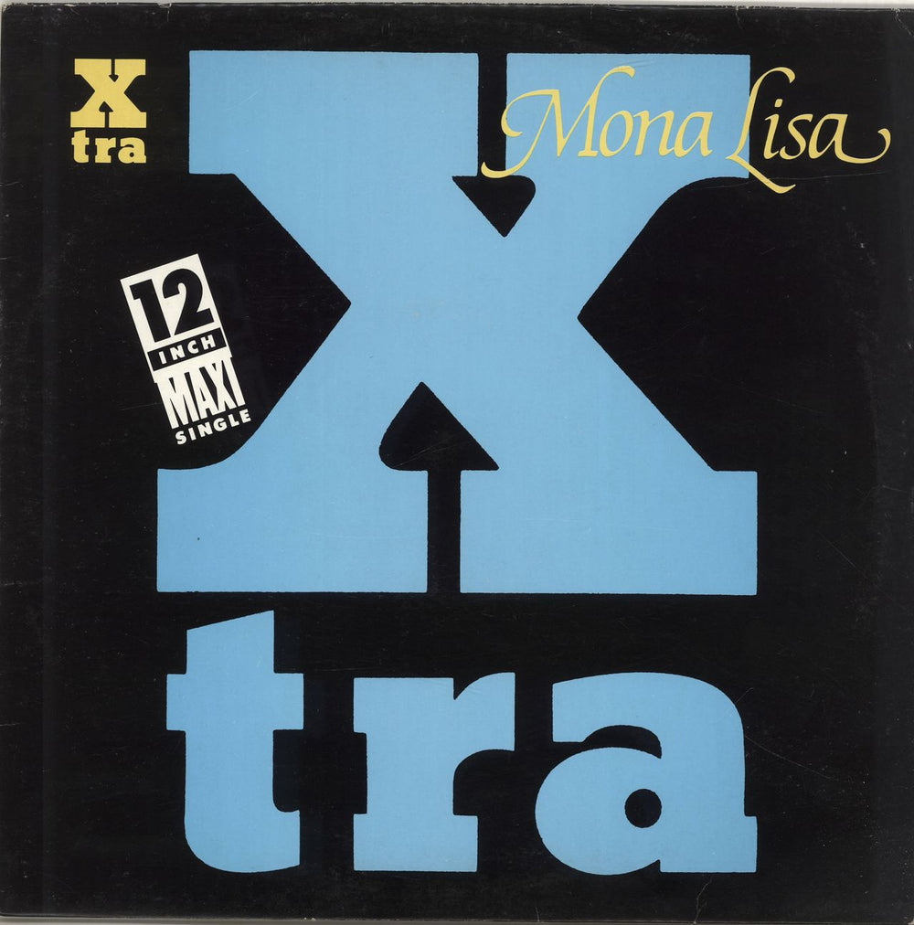 X Tra Mona Lisa Belgian 12" vinyl single (12 inch record / Maxi-single) ARS3650