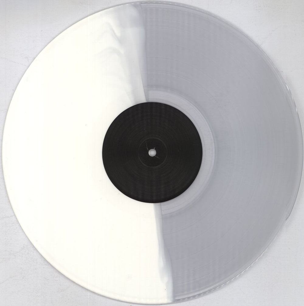 Xiu Xiu Knife Play - White and Clear Vinyl + 7" US vinyl LP album (LP record) 1O3LPKN820512