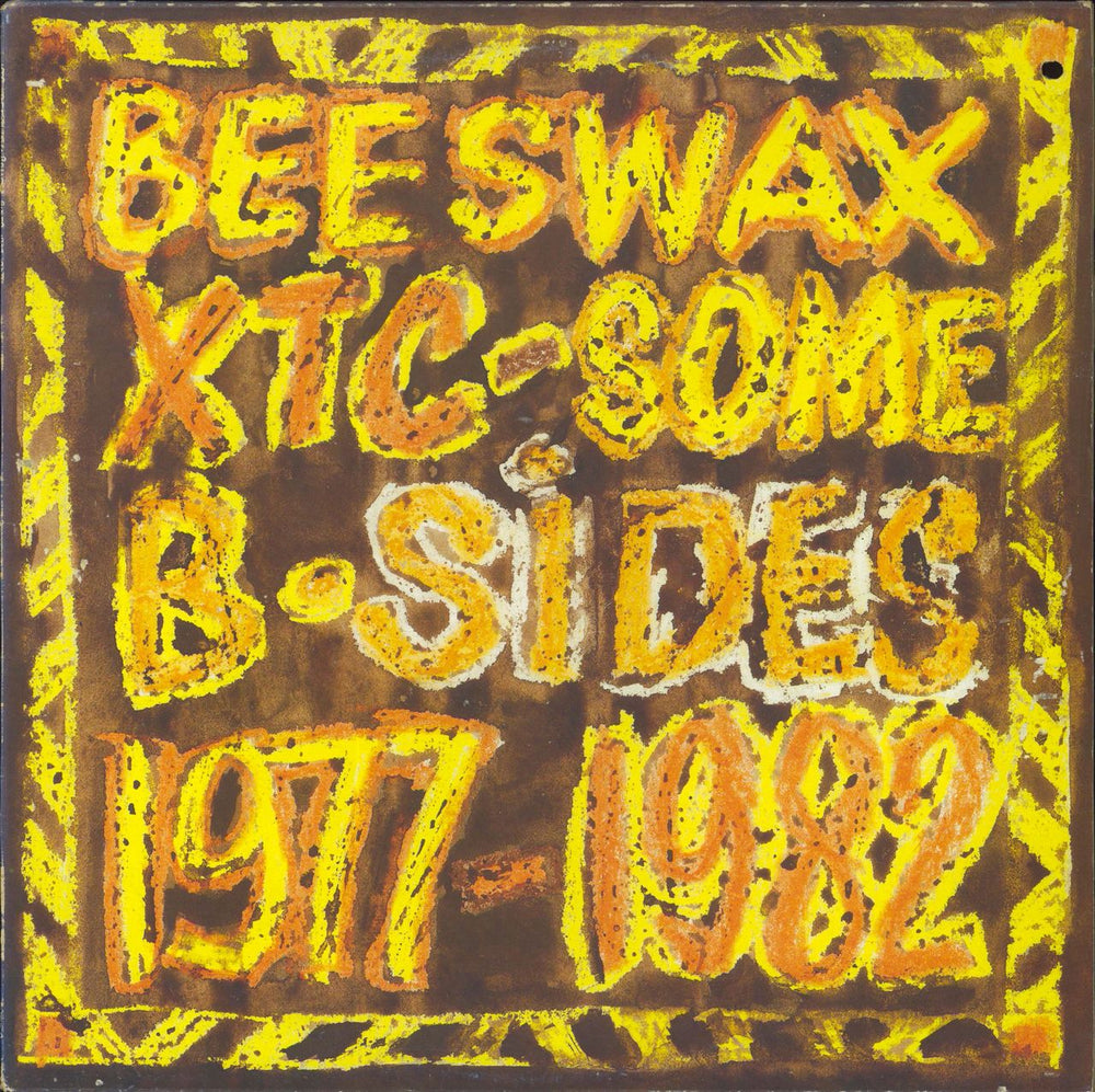 XTC Beeswax Some B-Sides 1977-1982 Greek vinyl LP album (LP record) 810654-1