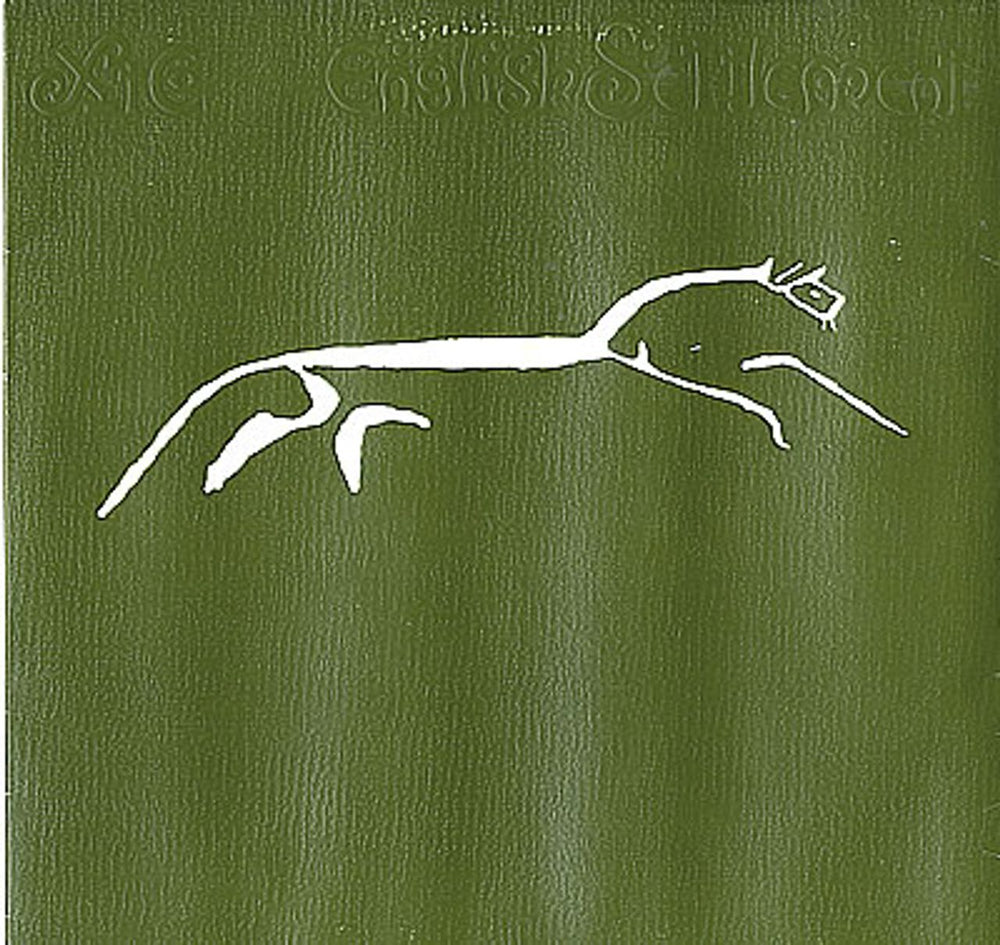 XTC English Settlement - Green titles UK 2-LP vinyl record set (Double LP Album) V2223