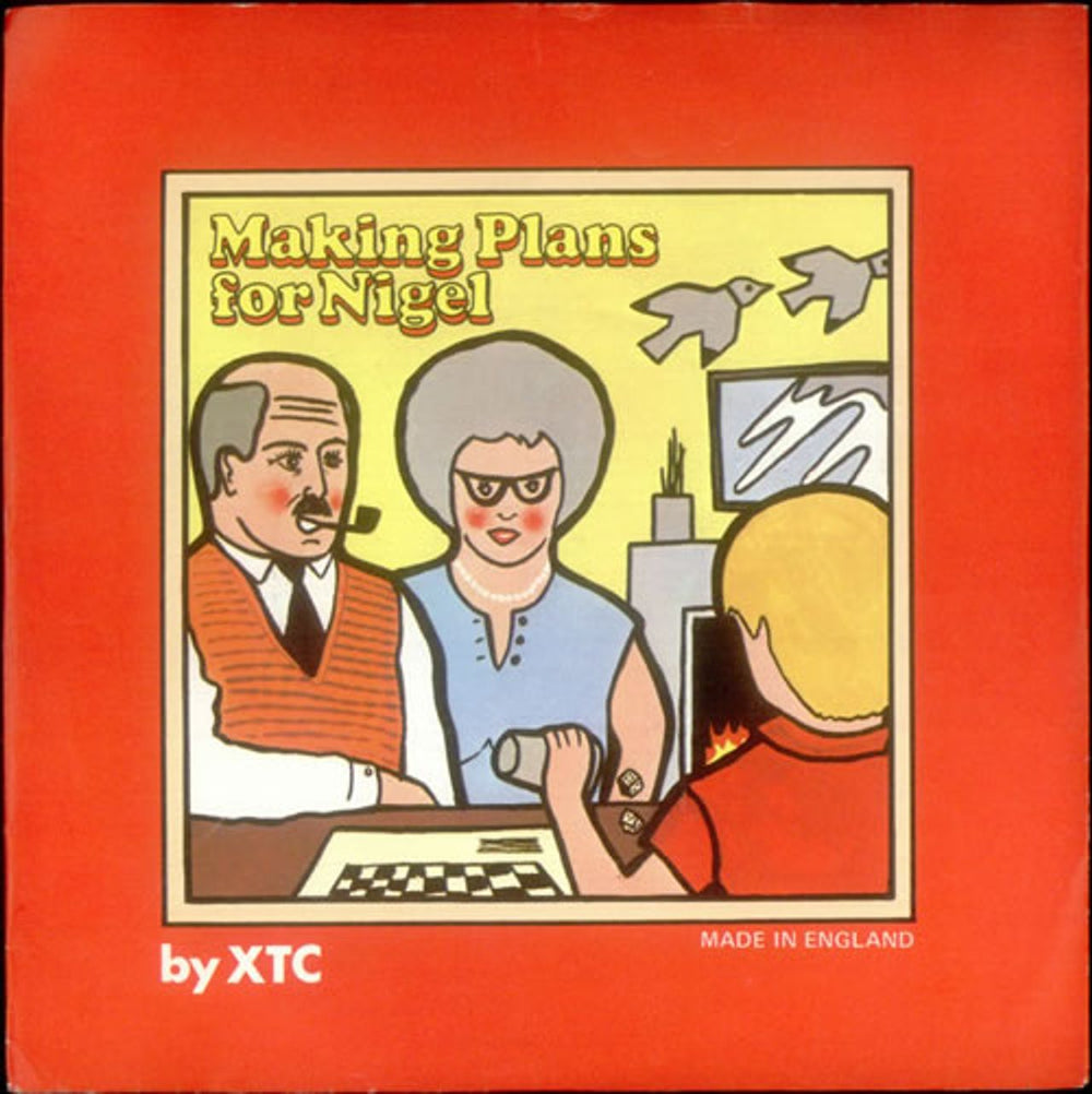 XTC Making Plans For Nigel + p/s UK 7" vinyl single (7 inch record / 45) VS282