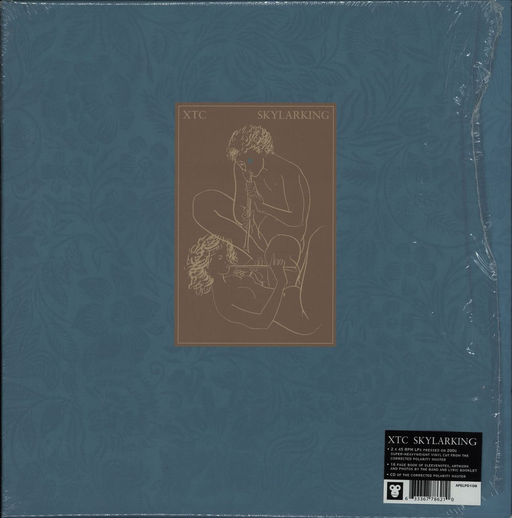 XTC Skylarking - 200gram Heavyweight Vinyl UK Vinyl Box Set APELPD108