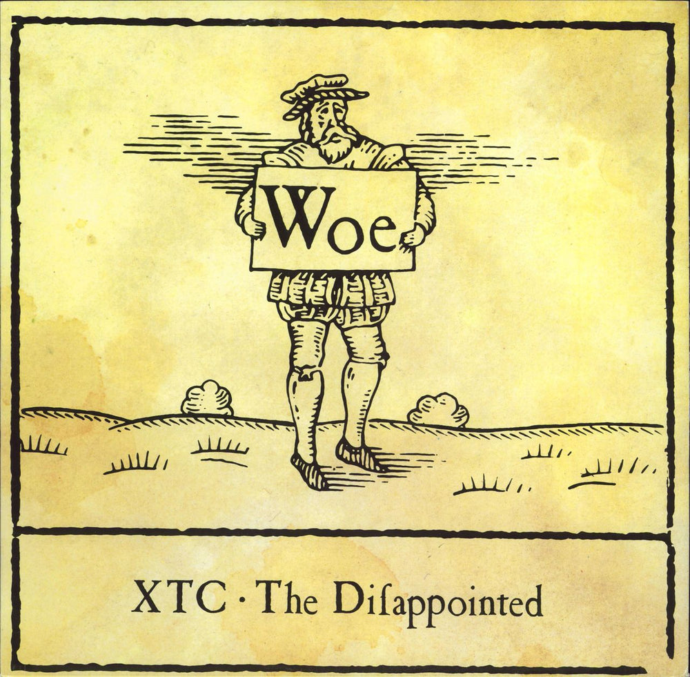 XTC The Disappointed French Promo 12" vinyl single (12 inch record / Maxi-single) SA8013