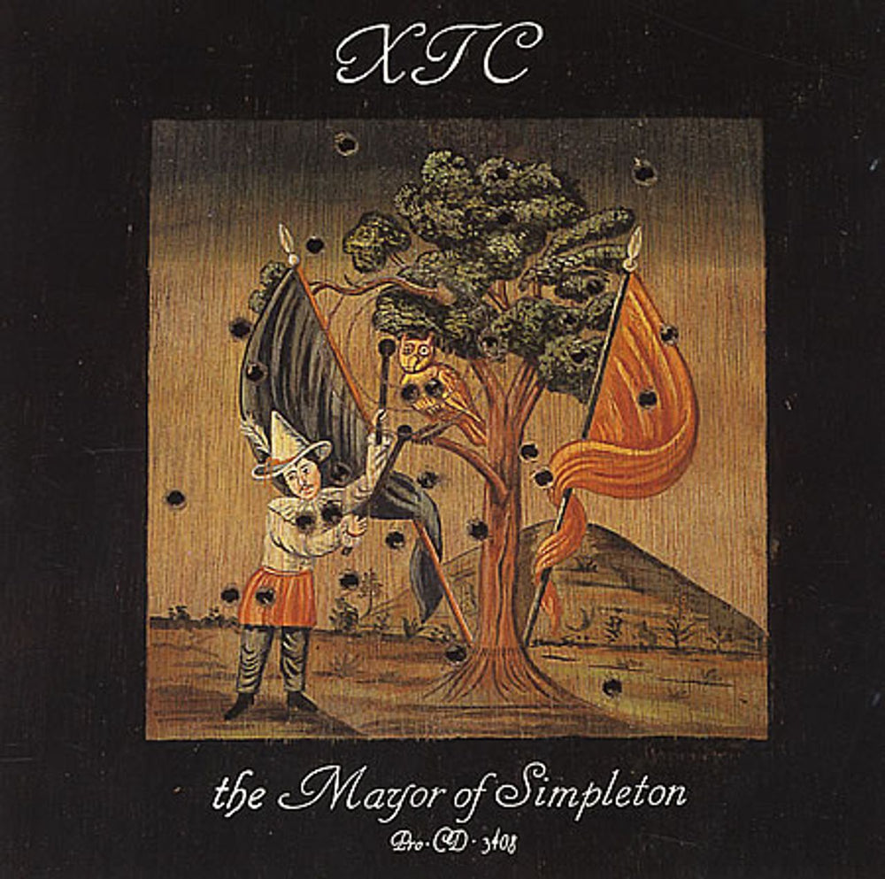 XTC The Mayor Of Simpleton US Promo CD single (CD5 / 5") PROCD3408