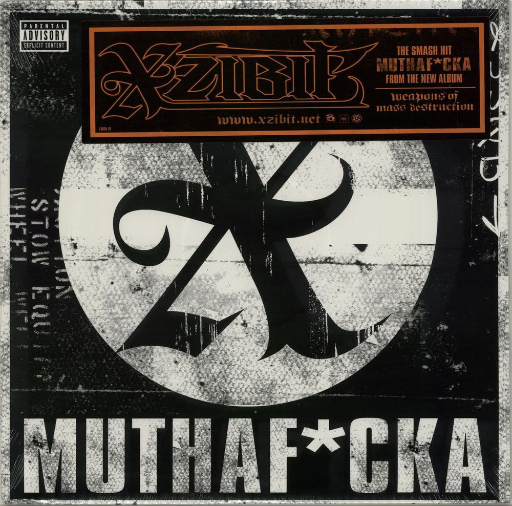 Xzibit Muthaf*cka - Sealed US Promo 12" vinyl single (12 inch record / Maxi-single) 4476925