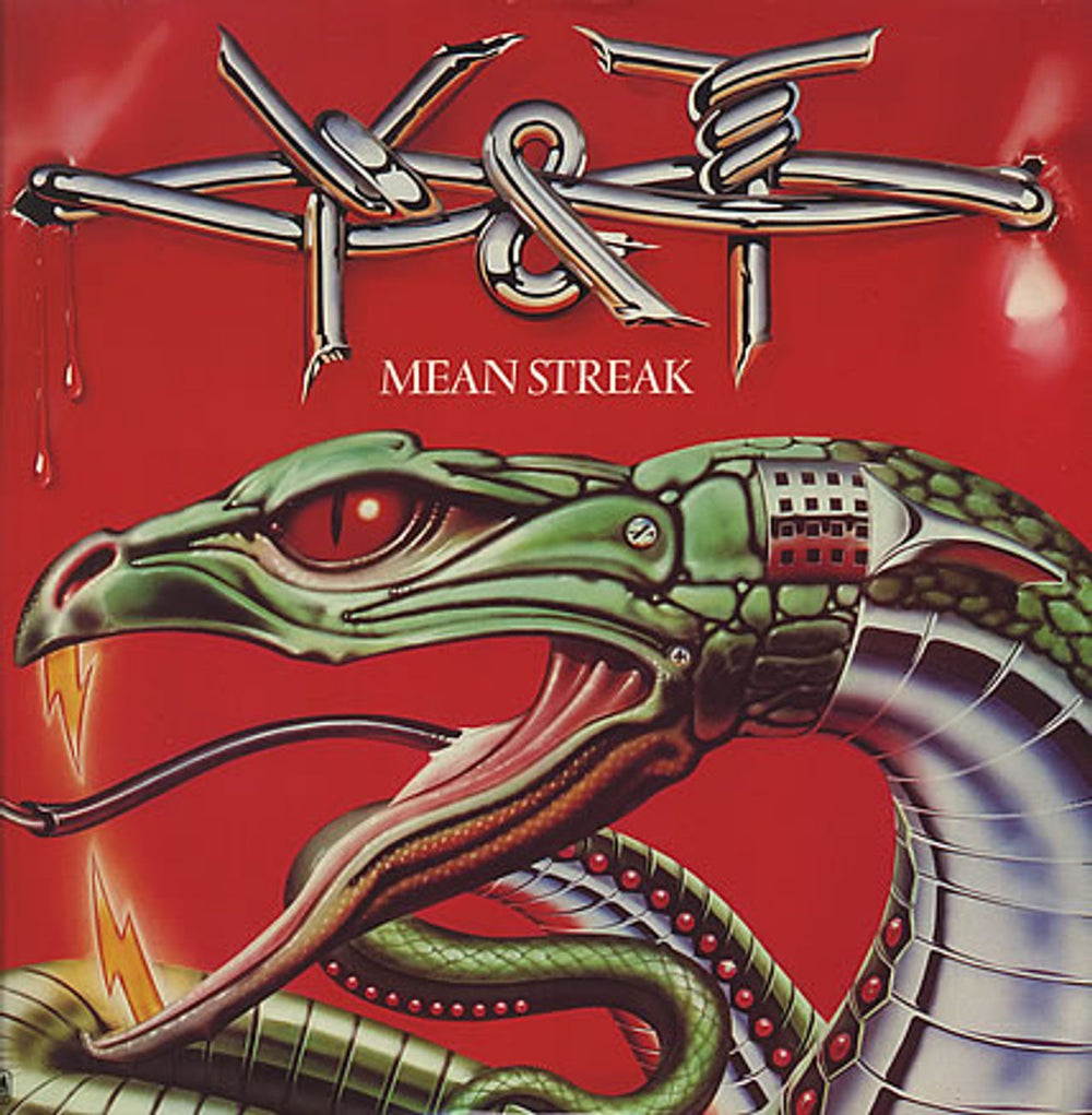 Y&T Mean Streak UK 12" vinyl single (12 inch record / Maxi-single) AMX135