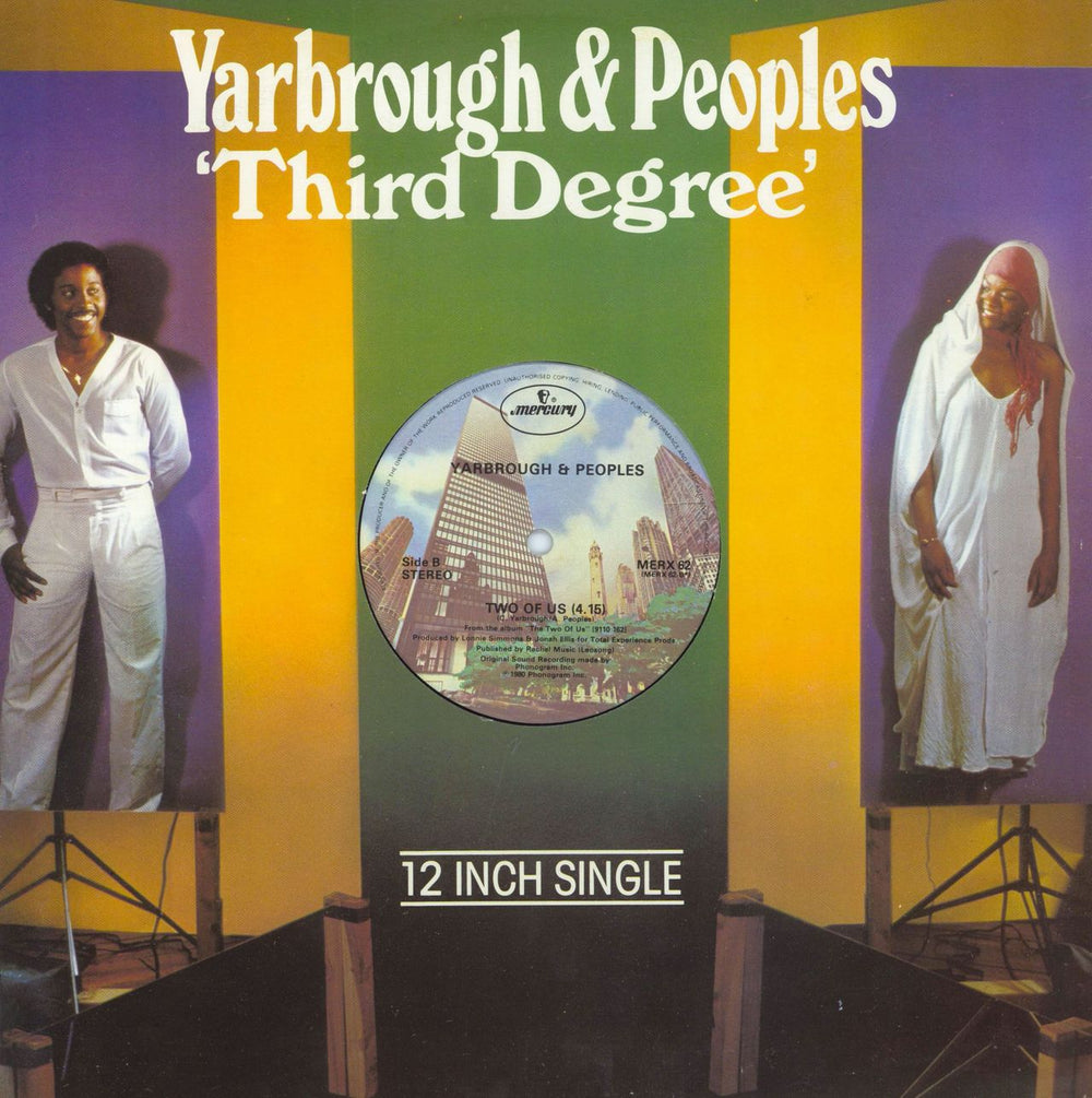 Yarbrough & Peoples Third Degree UK 12" vinyl single (12 inch record / Maxi-single)