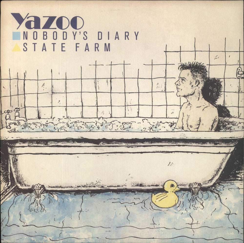 Yazoo Nobody's Diary UK 12" vinyl single (12 inch record / Maxi-single) 12YAZ003