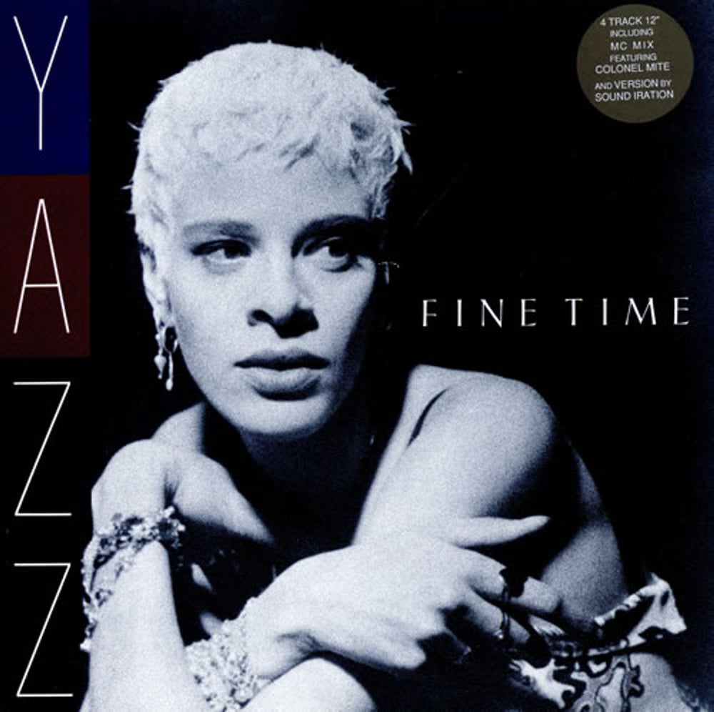 Yazz Fine Time UK 12" vinyl single (12 inch record / Maxi-single) BLR6R