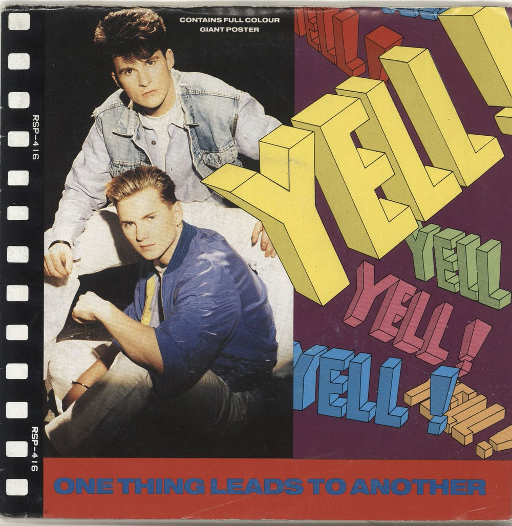 Yell! One Thing Leads Top Another UK 7" vinyl single (7 inch record / 45) FANPIC26