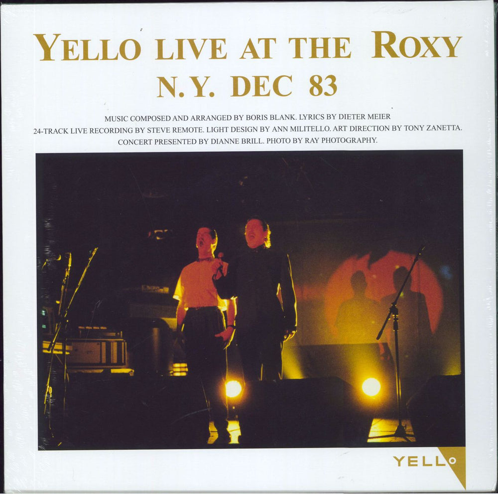 Yello Claro Que Si / Yello Live At The Roxy N. Y. Dec 83 - Sealed UK 2-LP vinyl record set (Double LP Album) 602445629411