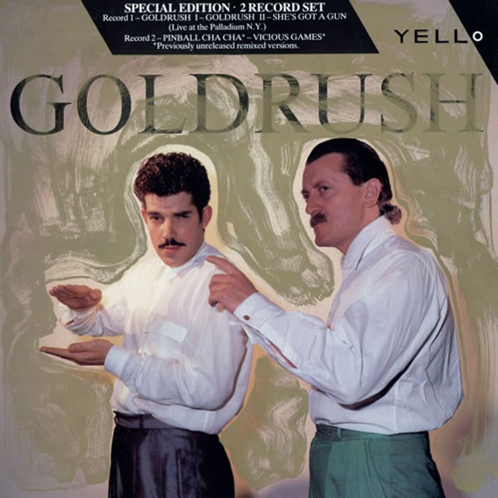 Yello Goldrush - Double Pack UK 12" vinyl single (12 inch record / Maxi-single) MERXD218