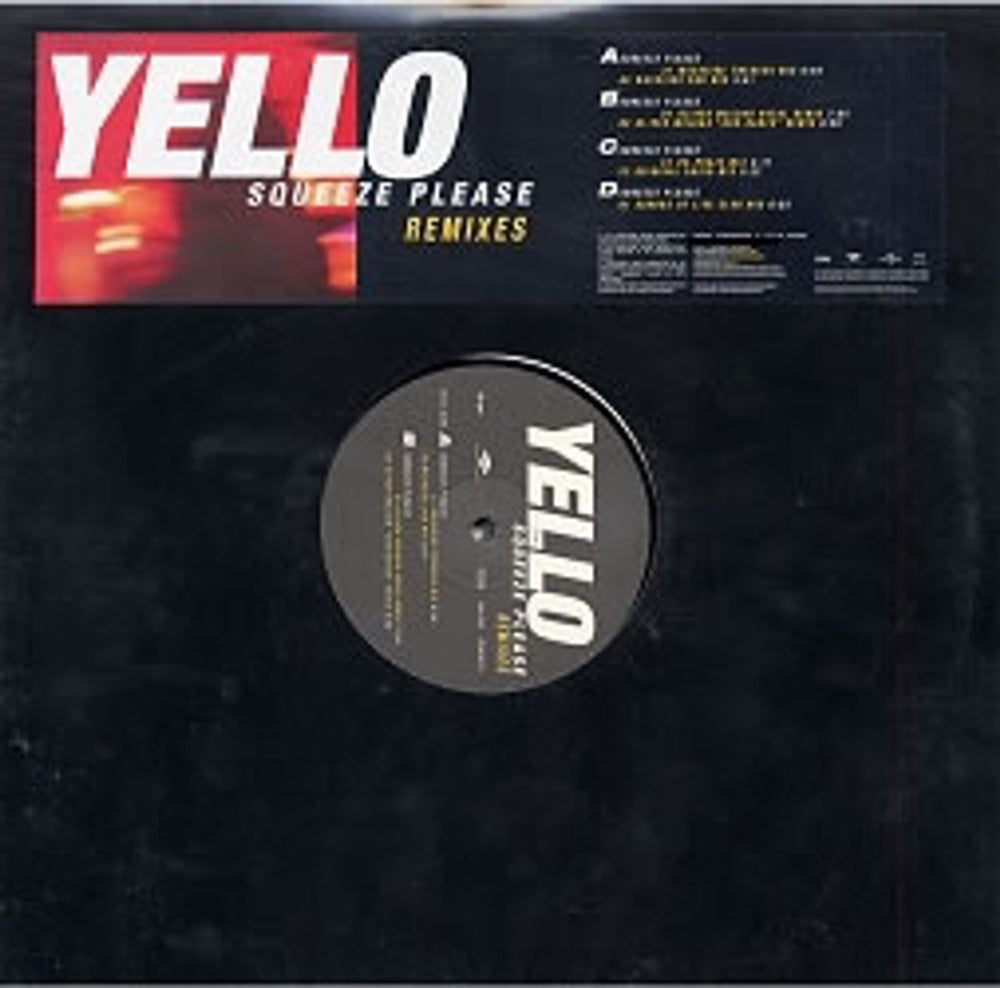 Yello Squeeze Please Remixes - double pack German Promo 12" vinyl single (12 inch record / Maxi-single) YELLO2000