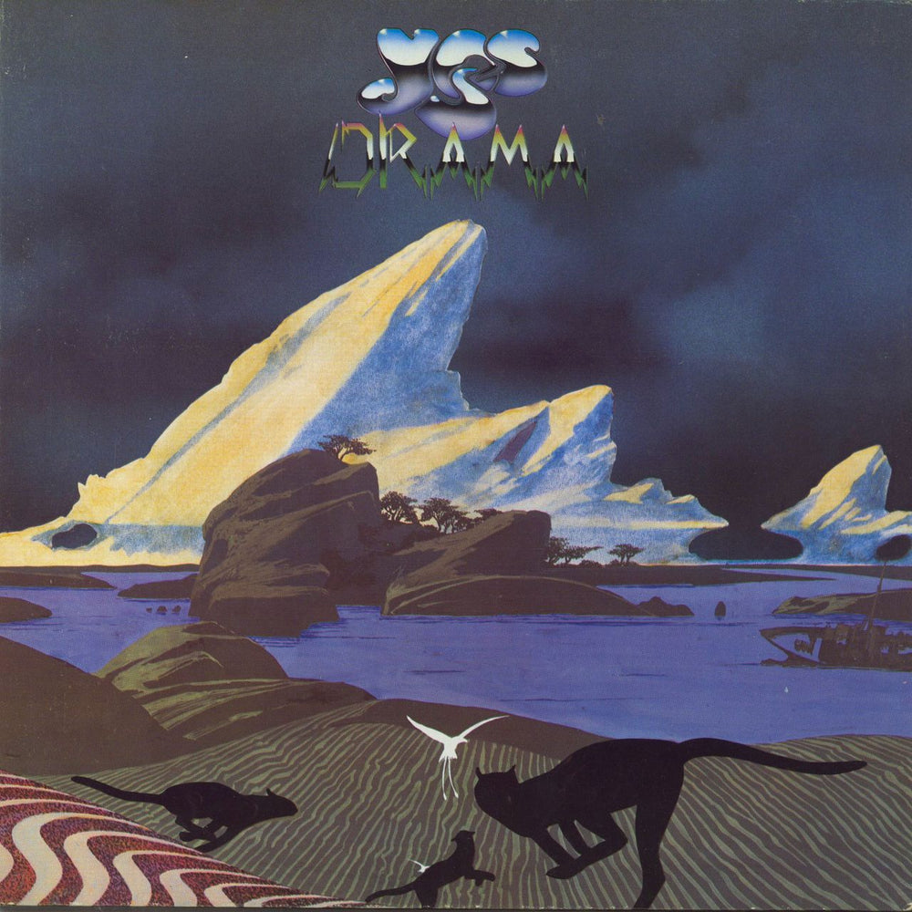 Yes Drama Canadian vinyl LP album (LP record) XSD16019