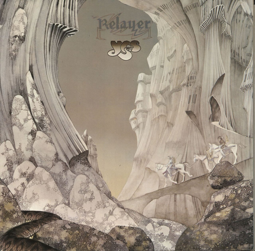 Yes Relayer - 1st German vinyl LP album (LP record) ATL50096