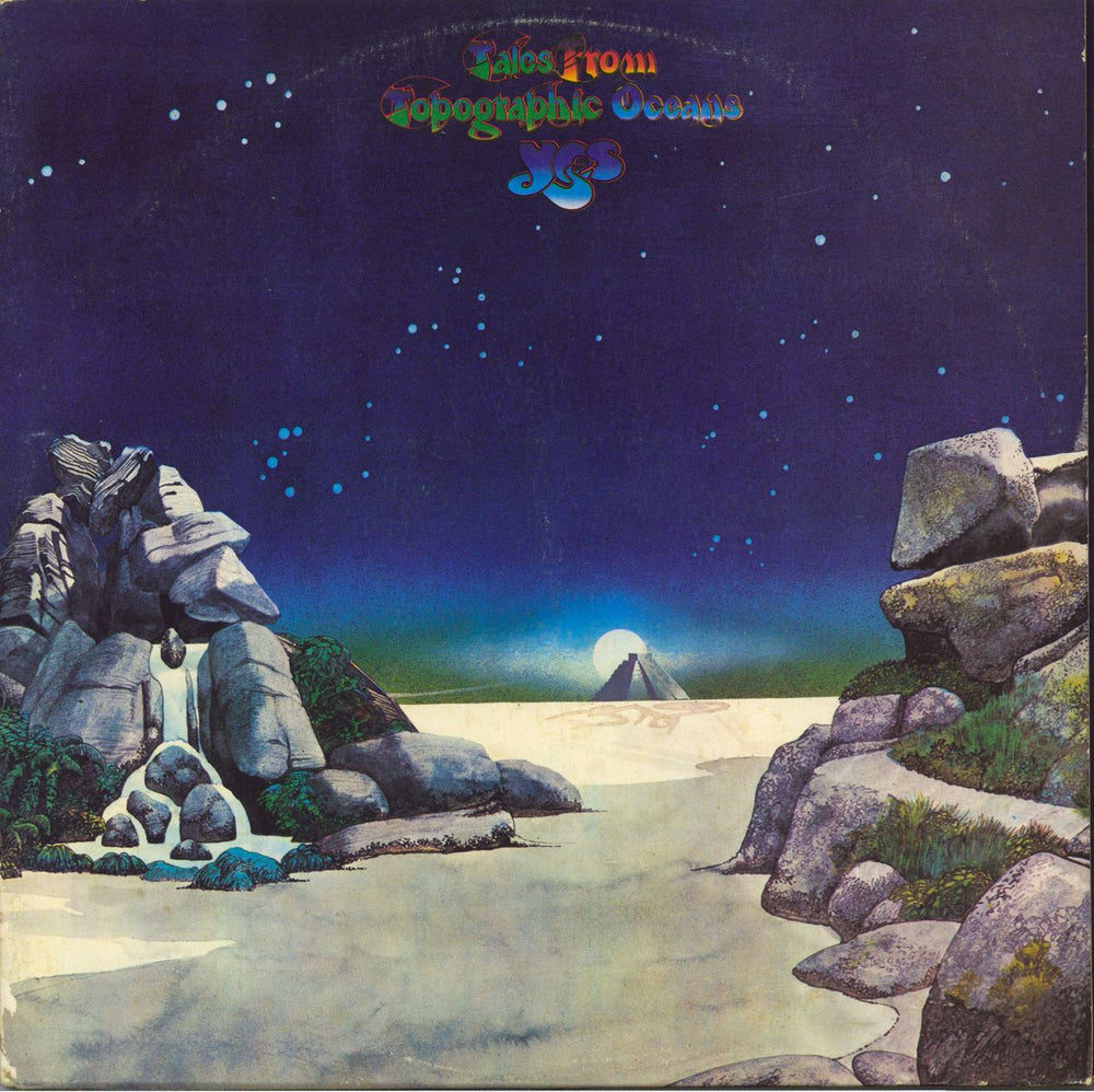 Yes Tales From Topographic Oceans -VG US 2-LP vinyl record set (Double LP Album) SD2-908