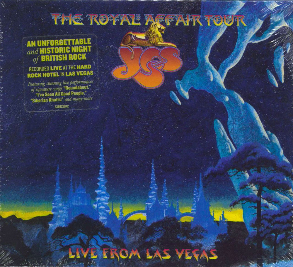 Yes The Royal Affair Tour: Live From Las Vegas - Sealed UK 2 CD album set (Double CD) 538622042