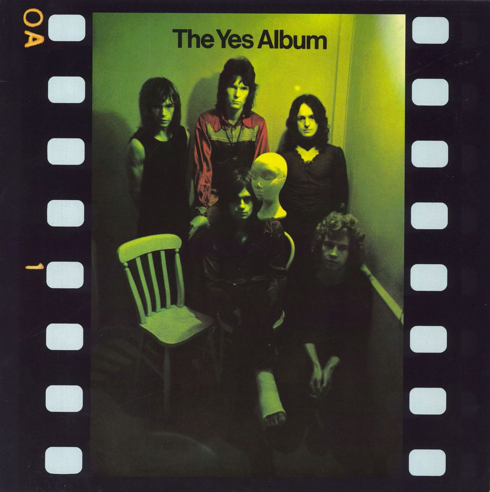 Yes The Yes Album - Non-gatefold German vinyl LP album (LP record) 40106