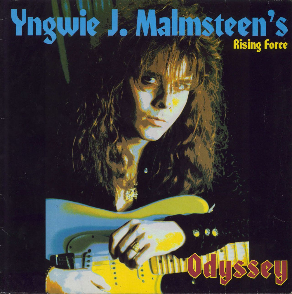 Yngwie Malmsteen Odyssey German vinyl LP album (LP record) 835451-1