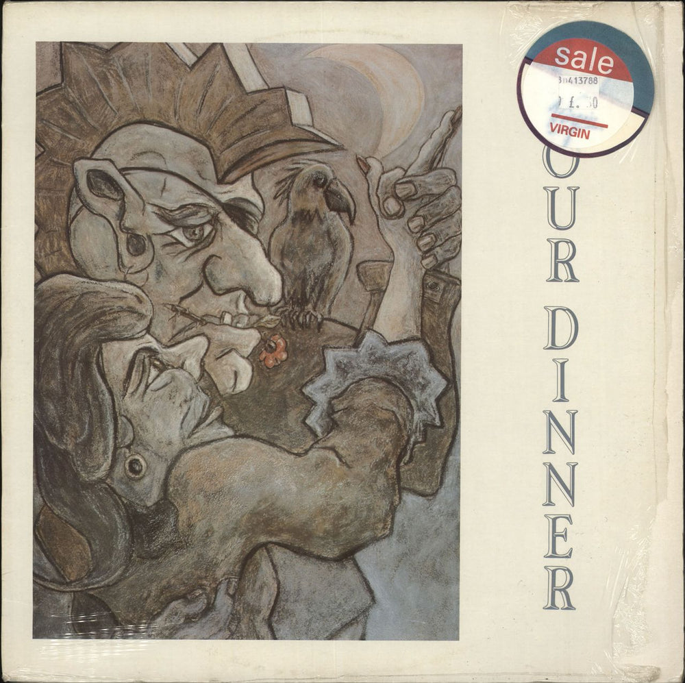 Your Dinner Power Over You UK 12" vinyl single (12 inch record / Maxi-single) FOODGUN1