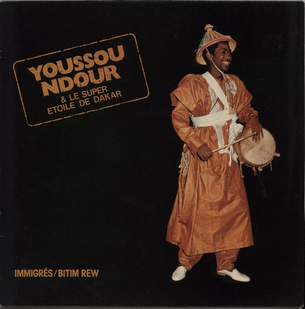 Youssou N'Dour Immigres French vinyl LP album (LP record) CEL6709