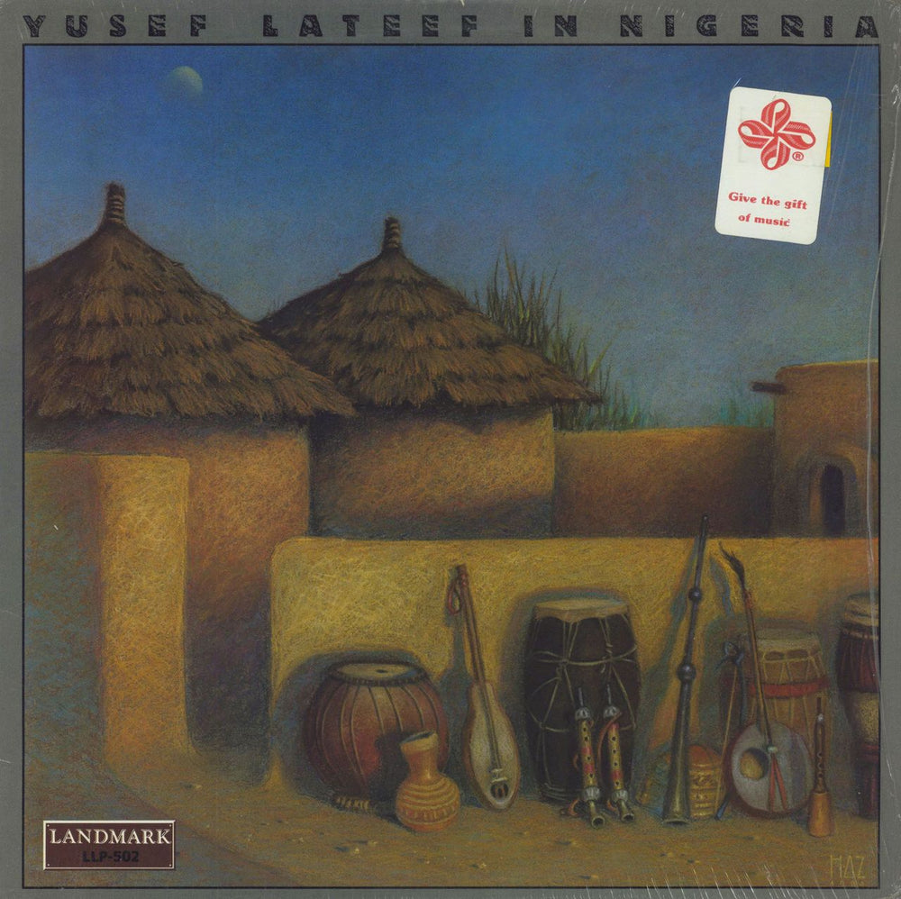 Yusef Lateef In Nigeria - shrink US vinyl LP album (LP record) LLP-502