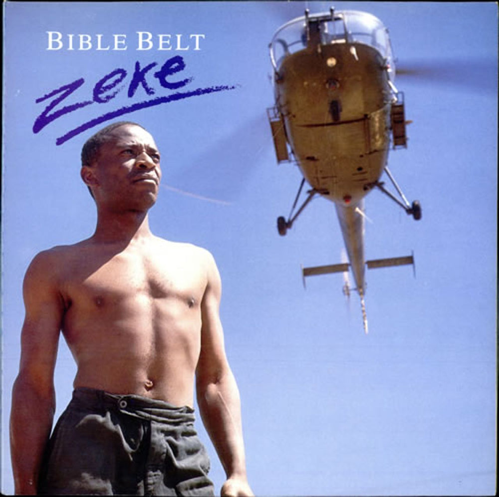 Zeke Manyika Bible Belt + Poster UK 12" vinyl single (12 inch record / Maxi-single) 12RG6187