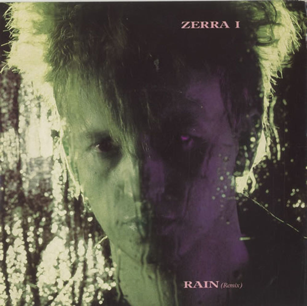 Zerra I Rain (Remix) UK 7" vinyl single (7 inch record / 45) MER191