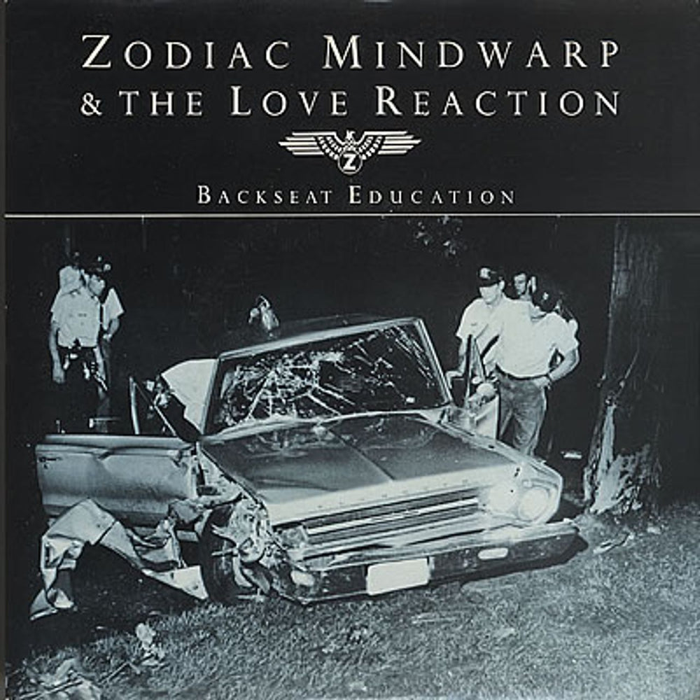 Zodiac Mindwarp Backseat Education UK 7" vinyl single (7 inch record / 45) ZOD2