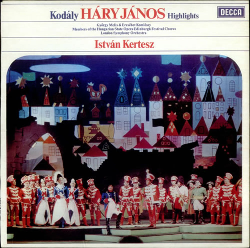 Zoltán Kodály Hary Janos - Highlights UK vinyl LP album (LP record) SXL6631