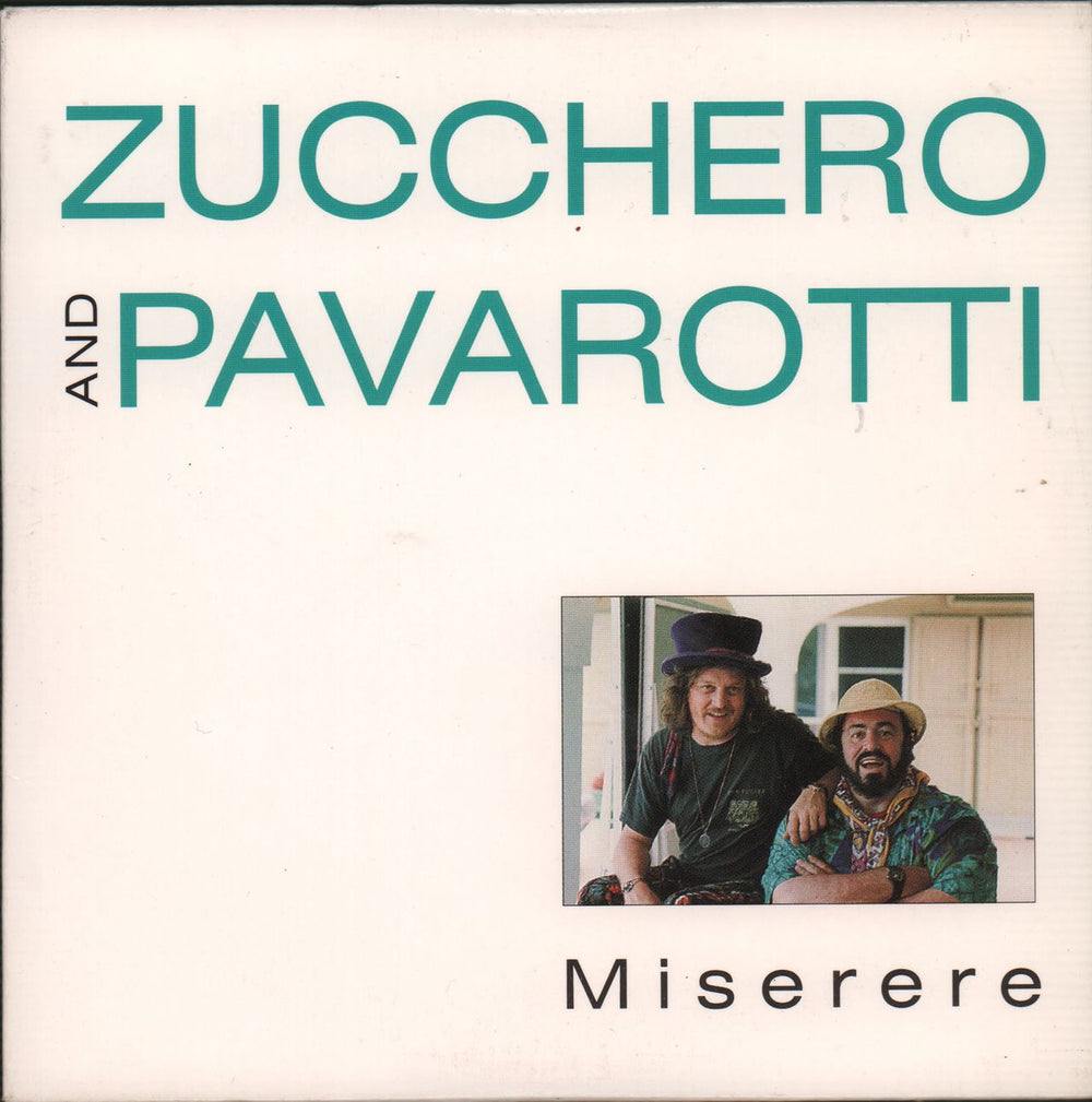 Zucchero Miserere UK CD single (CD5 / 5") LONCD329