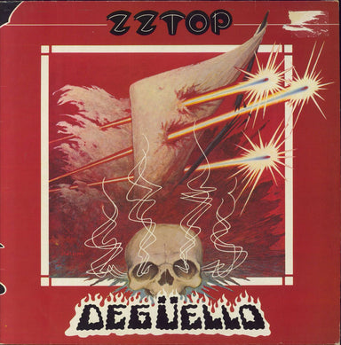 ZZ Top Degüello UK vinyl LP album (LP record) K56701