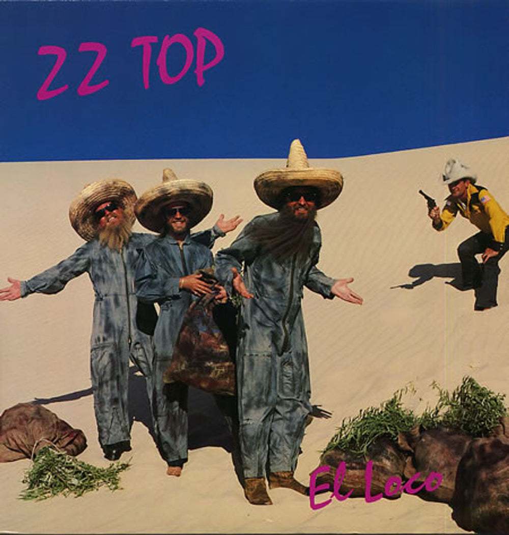 ZZ Top El Loco UK vinyl LP album (LP record) K56929