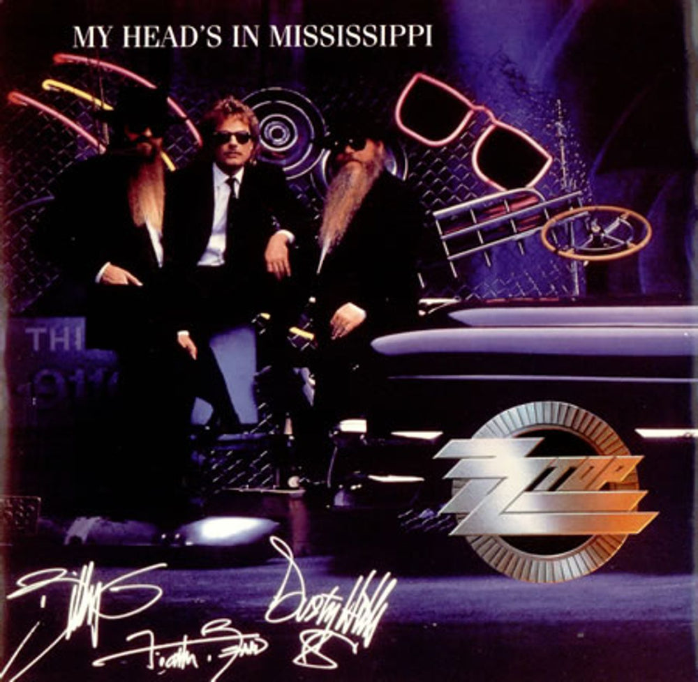 ZZ Top My Head's In Mississippi UK 7" vinyl single (7 inch record / 45) W0009