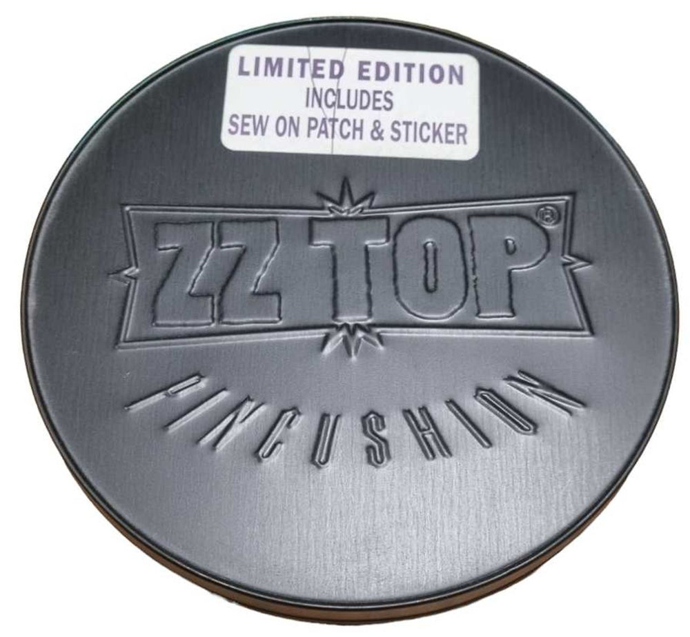 ZZ Top Pincushion - Tin Case UK CD single (CD5 / 5") 74321184732
