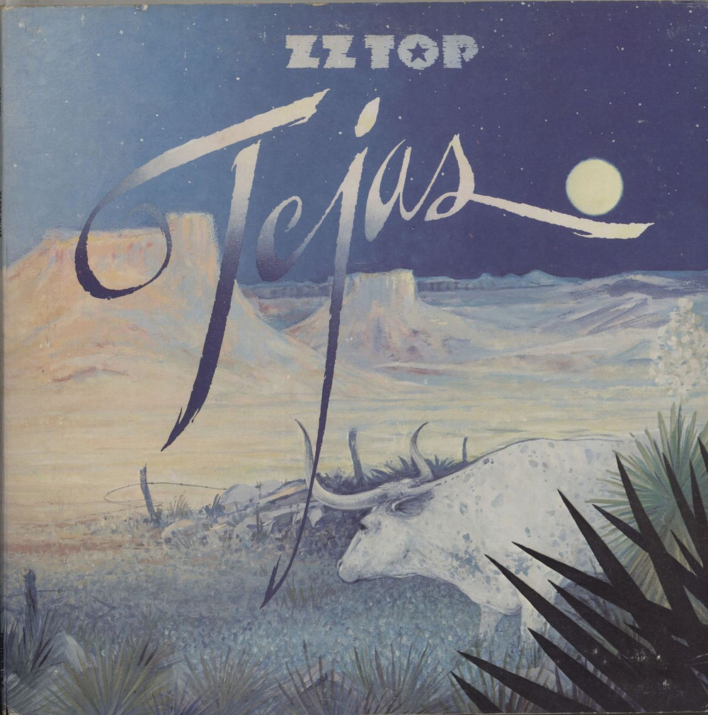 ZZ Top Tejas US vinyl LP album (LP record) BSK3272